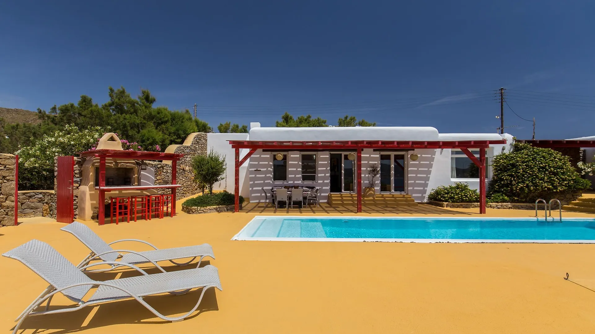 Royal Seaside Cottage Mykonos Town Villa